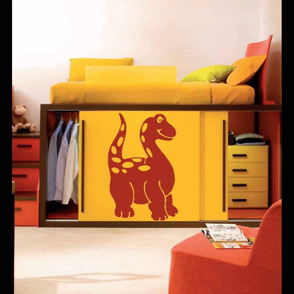 Exemple de stickers muraux: Funny Dino